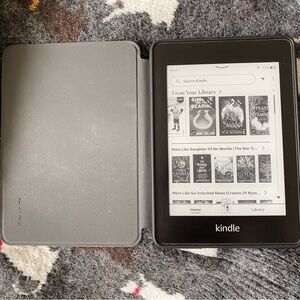 Kindle Paperwhite (10th generation)
eBook Reader with Protective Folio C…